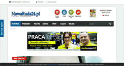Desktop Screenshot of nowaruda24.pl