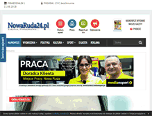 Tablet Screenshot of nowaruda24.pl